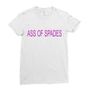 ass of spades Ladies Fitted T-Shirt