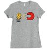 khaki chick magnet Ladies Fitted T-Shirt