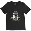 premium vintage 1986 classic perfectly aged limited edition V-Neck Tee