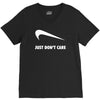 just don't care V-Neck Tee