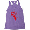 heartless splatter Racerback Tank