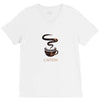 Caffein V-Neck Tee