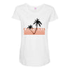 California Maternity Scoop Neck T-shirt