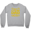 best cycling dad galaxy cycling Crewneck Sweatshirt