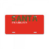 santa i'm a big fun License Plate
