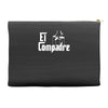 el compadre   the godfather in spanish espanol movie symbol mexcian te Accessory Pouches