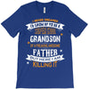 Super Cool Grandson Of A Freaking Awesome Father T-Shirt