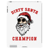 dirty santa champion iPad 3 and 4 Case
