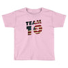 team 10 american flag Toddler T-shirt