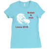 british and irish lions Ladies Fitted T-Shirt