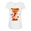 fire storm Maternity Scoop Neck T-shirt