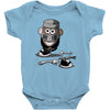 mr potato black knight Baby Onesie