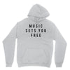 music sets you free Youth Hoodie