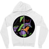 neon genesis evangelion   eva o1 Zipper Hoodie