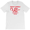 Guccify Yourself White Black Red T-Shirt