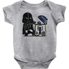 robotic trashcan Baby Onesie