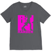 run harder gym workout V-Neck Tee