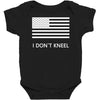 i don't kneel Baby Bodysuit