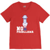 no probllama V-Neck Tee