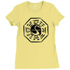 dharma lost serie tv film cinema Ladies Fitted T-Shirt