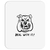 deal with it angry pitbul Mousepad