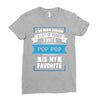 I've Been Called A Lot Of Names But Pop Pop Is My Favorite Ladies Fitted T-Shirt
