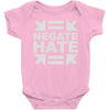 negate hate Baby Onesie