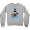 who loves frenchies Crewneck Sweatshirt