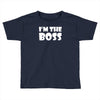 i'm the boss mens Toddler T-shirt