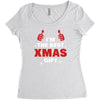 xmas gift the best Women's Triblend Scoop T-shirt