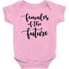 females of the future Baby Bodysuit