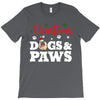 christmas dogs and paws T-Shirt