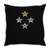 deutschland weltmeitser 4 sterne Throw Pillow