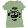 monster Ladies Fitted T-Shirt