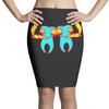 high tooths with joint Pencil Skirts