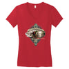 slowride surf men's surfing Women's V-Neck T-Shirt