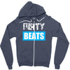 dirty beats Zipper Hoodie