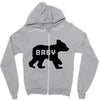 baby bear Zipper Hoodie