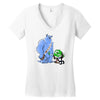 hike n chulley Women's V-Neck T-Shirt