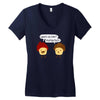 muffin much Women's V-Neck T-Shirt