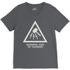 warning god of thunder V-Neck Tee