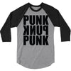 punk 3/4 Sleeve Shirt