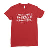 i am a lovable, Ladies Fitted T-Shirt
