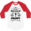 I Am One Blessed Granny 3/4 Sleeve Shirt