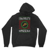All I Want For Christmas Is Pizza Ugly Christmas For Dark Unisex Hoodie