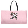 masked chaos Weekender Totes