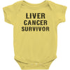 Liver Cancer Survivor Baby Onesie