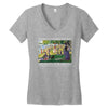 Georges Pierre Seurat A Sunday Afternoon On The island Of La Grande Ja Women's V-Neck T-Shirt