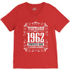 vintage made in 1962 perfectly aged a living legend V-Neck Tee