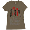 Women's March The Future is Female Ladies Fitted T-Shirt